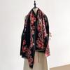 New Fashion Cashmere Women Paisley Print Double-sided Scarf  Winter Warm Elegance Shawl Pashmina Female Outdoor Scarves