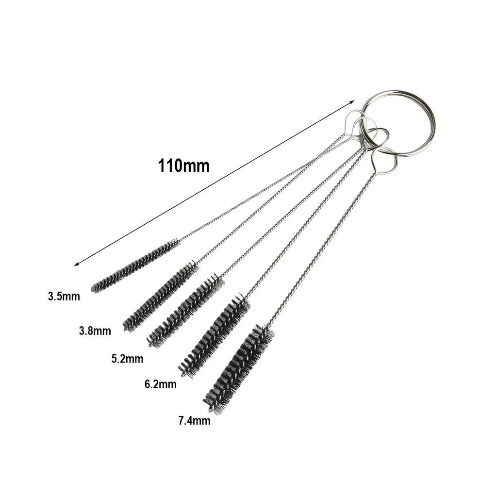 Windscreen Washer Tool Convenient and Effective Car Windscreen Jet Nozzle Washer Cleaning Tool with 11 Sizes of Brush and Needle