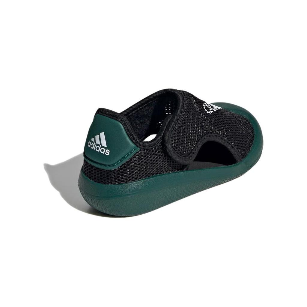 Adidas Altaventure 2.0 Comfortable Versatile Shock Absorbing Durable Breathable Low Top Walking Shoes Baby Shoes Black Green ID6004