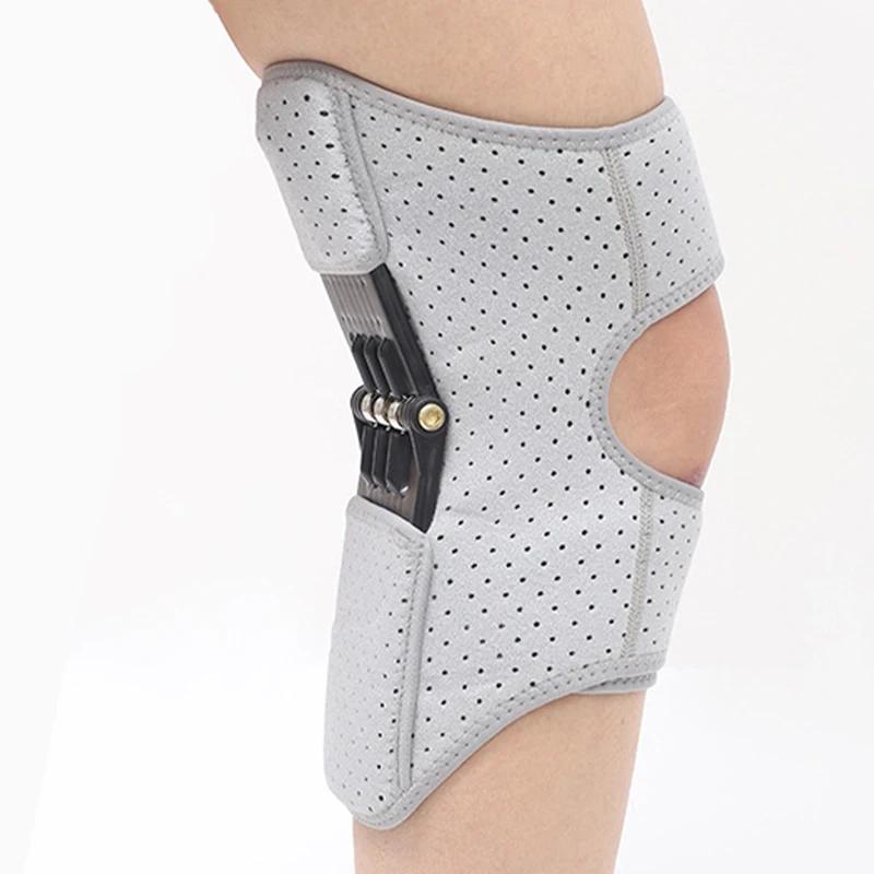 Durable And Safe Knee Protection Booster Power Support Knee Pads Powerful Rebound Spring Force Reduces Soreness Old Cold Leg Protection