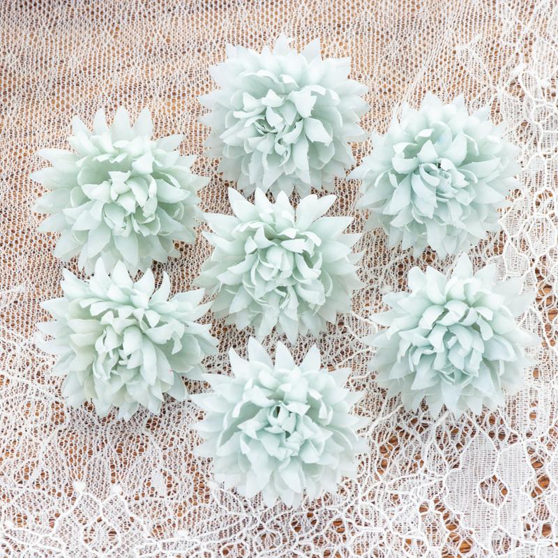 

Artificial Flowers Silk Carnation 4Cm Scrapbooking Diy Garden Wedding Bridal Roses Arch Festival Wreaths Accessories Home Decor 30 pieces