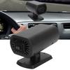 Car Heater Defogger Defroster 12V 200W Heating Cooling Air Purification Automobile Heater with Adhesive and Suction Cup Bracket