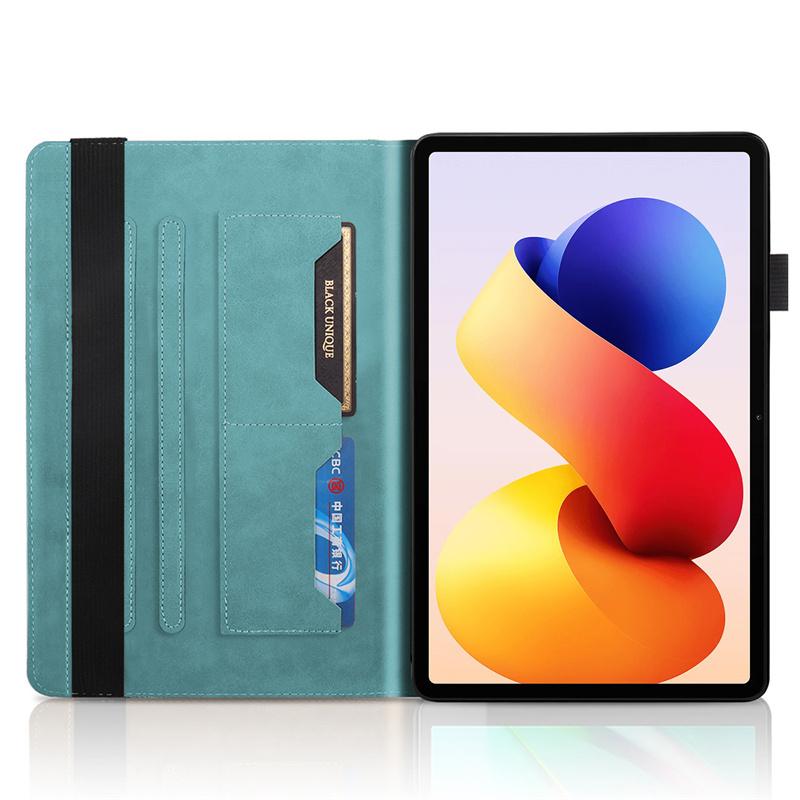 For Poco Pad M1 Case 12.1 Inch Embossed Tree PU Leather Wallet Flip Cover for Funda Xiaomi Poco Pad M1 12.1 2025 Case Etui