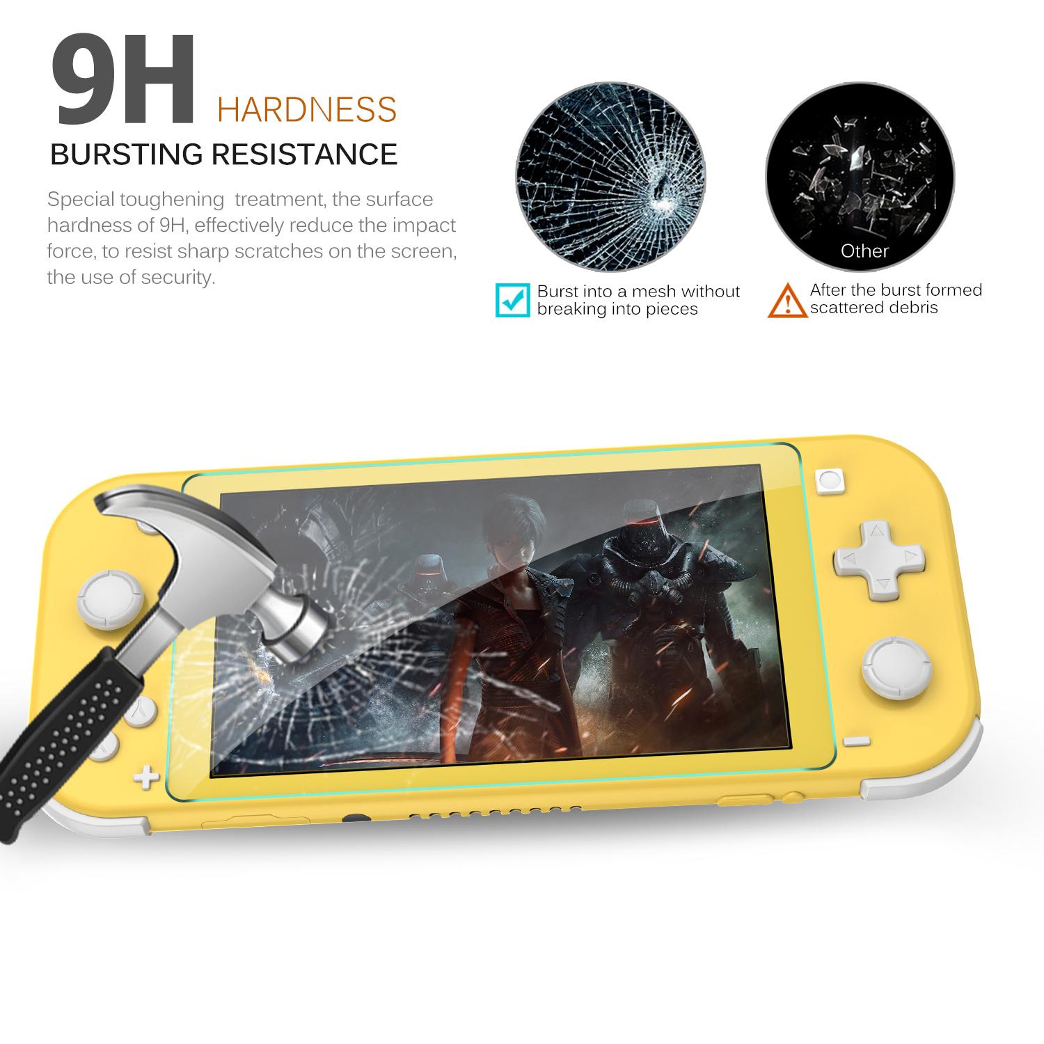 

0.25mm Arc Edge Tempered Glass Screen Protective Film for Nintendo Switch Lite Type A