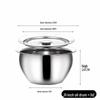 Thickened Stainless Steel Commercial Oil Pot with Lid