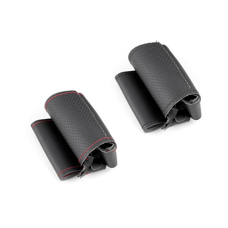 For Honda Fit Jazz     2024 (2-Spoke) Car Steering Wheel Cover Trim Accessories Interior Microfiber Leather