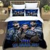 Wrestling Game WWE EAW Bedding Set Fashion Wrestling Sport American Nightmare Cody Rhodes Duvet Cover Bed Comforter Set