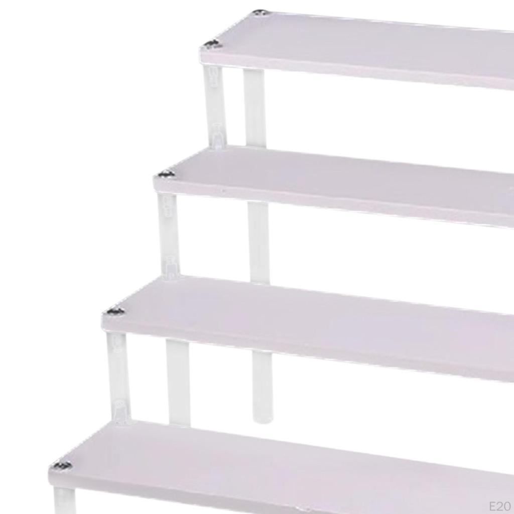 Natural Wood Showcase Shelf for Beauty Essentials and Sweets
