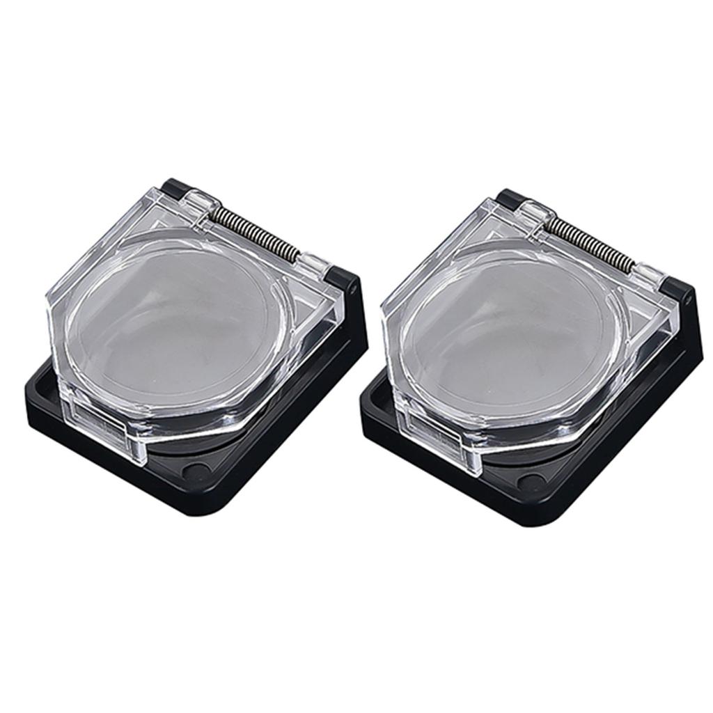 Accidental Press Prevention Power Button Switch Cover Double-Sided Tape Included IP65 Waterproof Rating Child Safe Button Cover