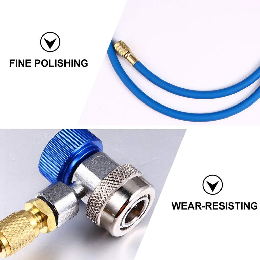 Blue Air Conditioning Tool Refrigerant Recharging Hose Refrigerant Recharging Tool Car Refrigerant