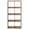 Room Divider Bookshelf Artisan Oak 69.5 x 29 x 137.5 cm