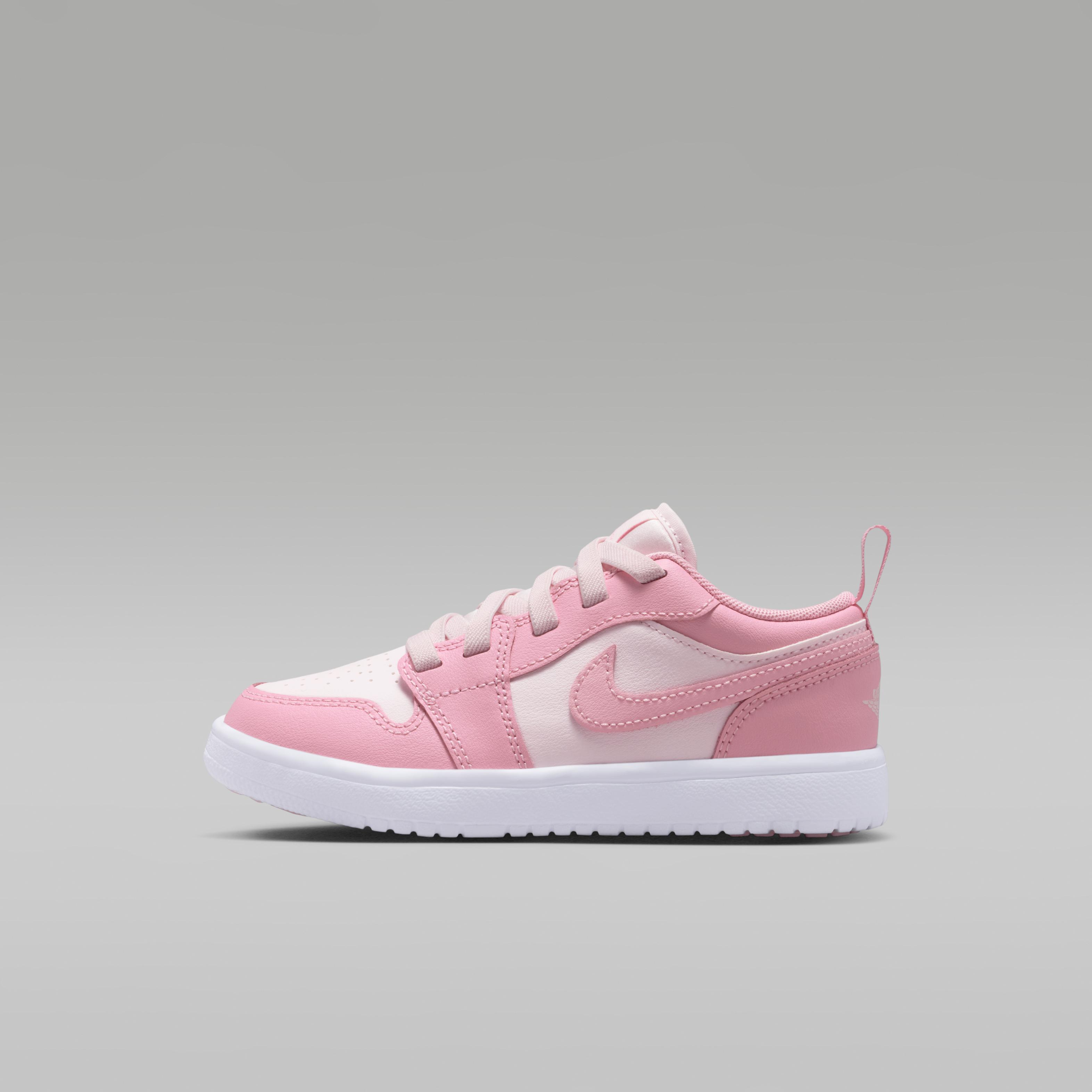 Jordan 1 Low ALT Medium Soft Pink White (PS) 29.5