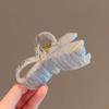 Butterfly Hair Claw With Gold Silver Thread For Womens Fashion Hair Accessories