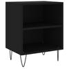 Nightstands 2 pcs Black 40 x 30 x 50 cm Particleboard