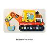 3D Wooden Puzzle Toys for Early Childhood Education - Snap-Fit for Boys & Girls