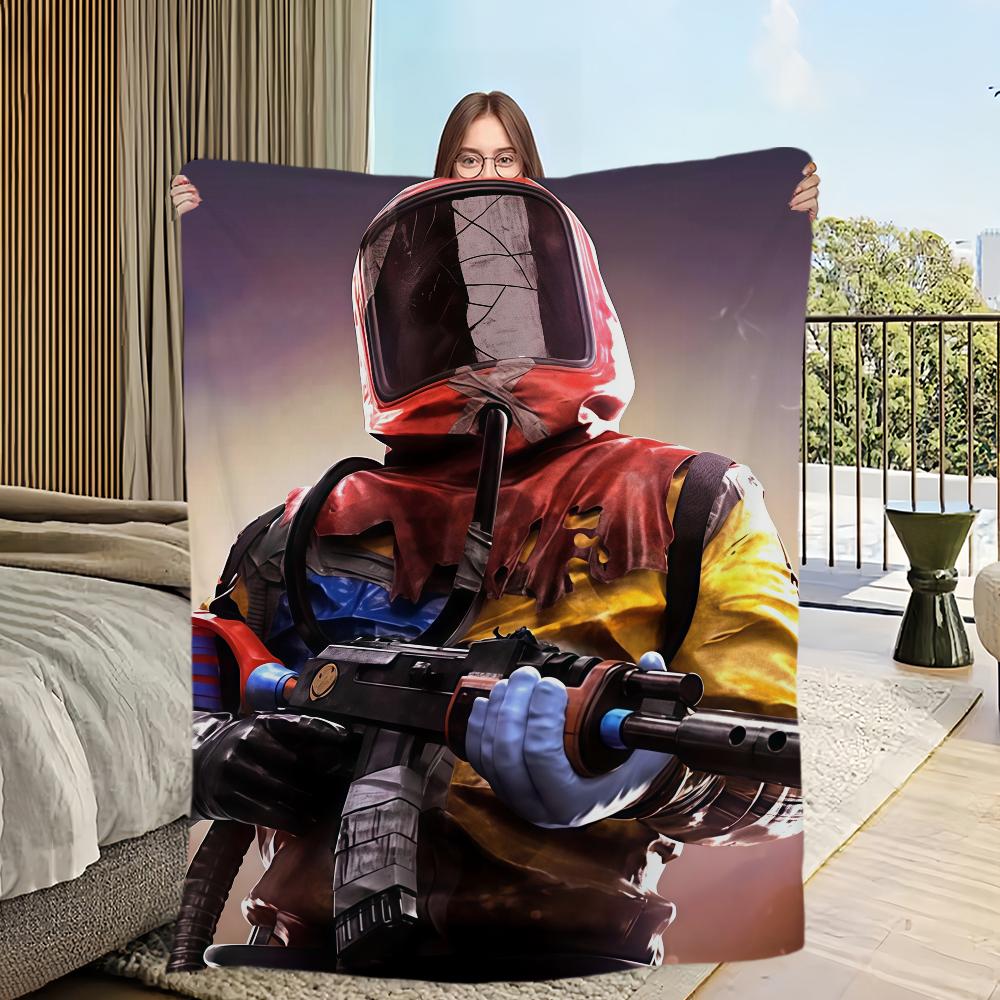 Game R-RUST Blanket For Sofa Room Microfiber Bedding Blanket office Travel Gift Home