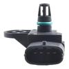 For Mercruiser Adapter Map Sensor Black Parts Replacement Vehicle 1 Pc 1x 3858987 3859020 8M0087834 ABS Plastic