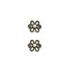 2/4Pcs No‑Sew Flower Pearl Waist Buckle Detachable Pants Waist Reducing Clip Fashion Decor Brooch for Jeans Skirt Shirt Outfit