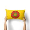 Gaslight Gatekeep GirlbossKiss Lancashire Day England Rectangular Throw Pillow Covers Cushion Cases Pillowcases