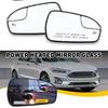 2x LH RH Passenger Driver Rear View Side Heated Mirror Glass For Ford Fusion PUS