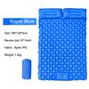 Ultralight Portable TPU Inflatable Camping Pad - Moisture-Proof, Single/Double, Foot-Press Design