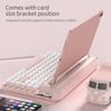 Ajazz AF84 Wireless Membrane Keyboard Ultra Slim Quiet Key Design for Office PC Laptop Typing