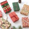 Simulation Christmas Tree Gift Bag Pendant Mini Colorful Christmas Present Hanging Ornament with Rope Christmas Decorations