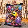 Pixel-Spiel Flanelldecke Weich Warm Ganzjahres-Überwurf, Design für Camping, Autoreisen, Wandern Sofa, Bett, Büro Perfektes Geschenk für Partys