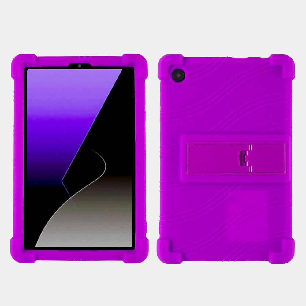 Shockproof TPU Case for Samsung Galaxy Tab A11 8.7 SM-X135G, Flexible Bumper with Kickstand, Multiple Colors