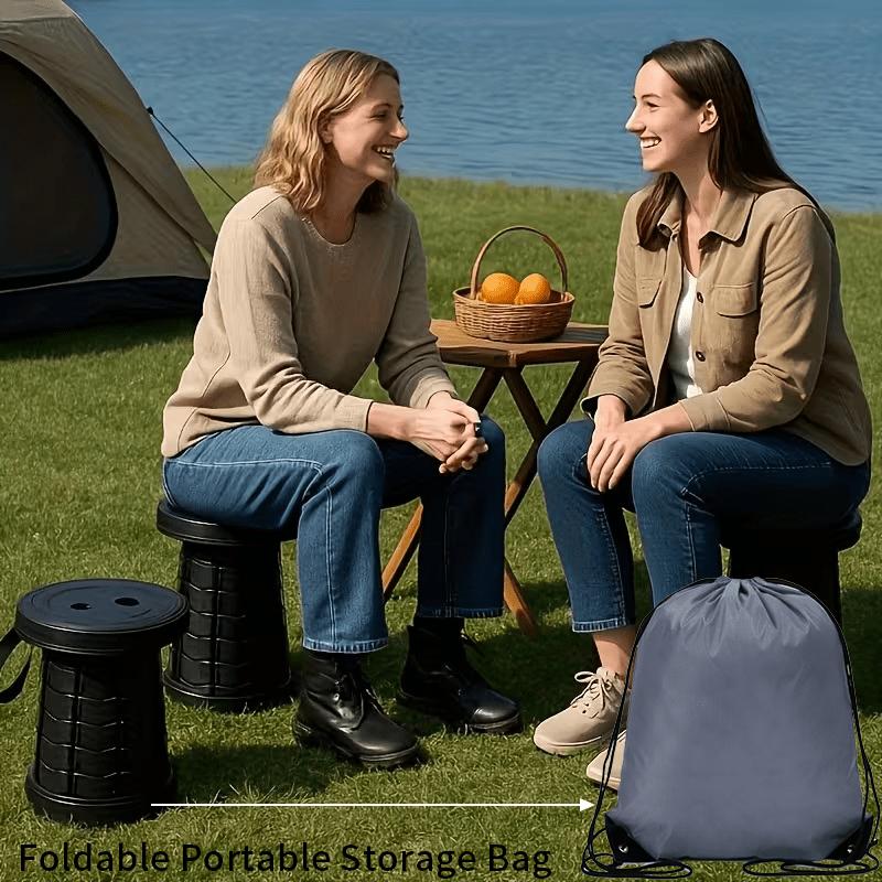 

1Pc Folding Outdoor Chair/Stool With Storage Bag, Lightweight And Easy To Carry, Suitable For Fishing, Camping, And Barbecues (Chair Not Included) 1pc