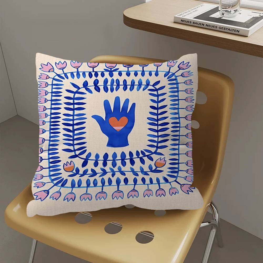 Egypt Colorful Abstract Tiger and Leopard Pillow Cushion Cover Pillowcase Living Room Sofa Home Decor Customized