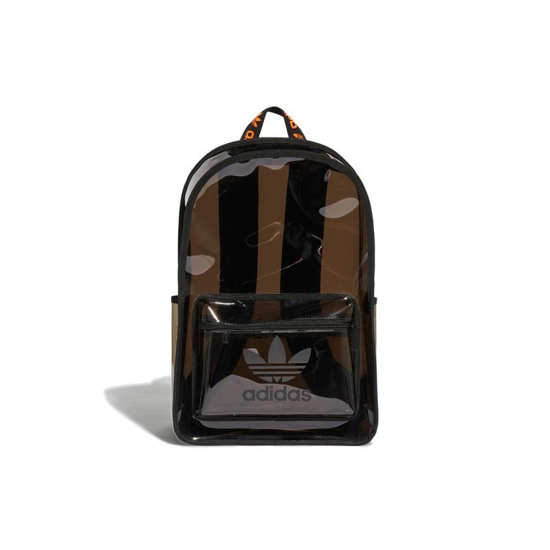 

Adidas Originals Thermoplastic Polyurethane Elastomer Coated Backpack Regular Unisex Semi Transparent Black Adidas H50999