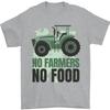Traktor Keine Landwirte Kein Essen Landwirtschaft Herren T-Shirt 100% Baumwolle