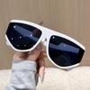 Vintage Luxury Brand Designer Oversized Pilot Sunglasses for Women Men Shades Big Frame Windproof Popular Punk Sun Glasses UV400