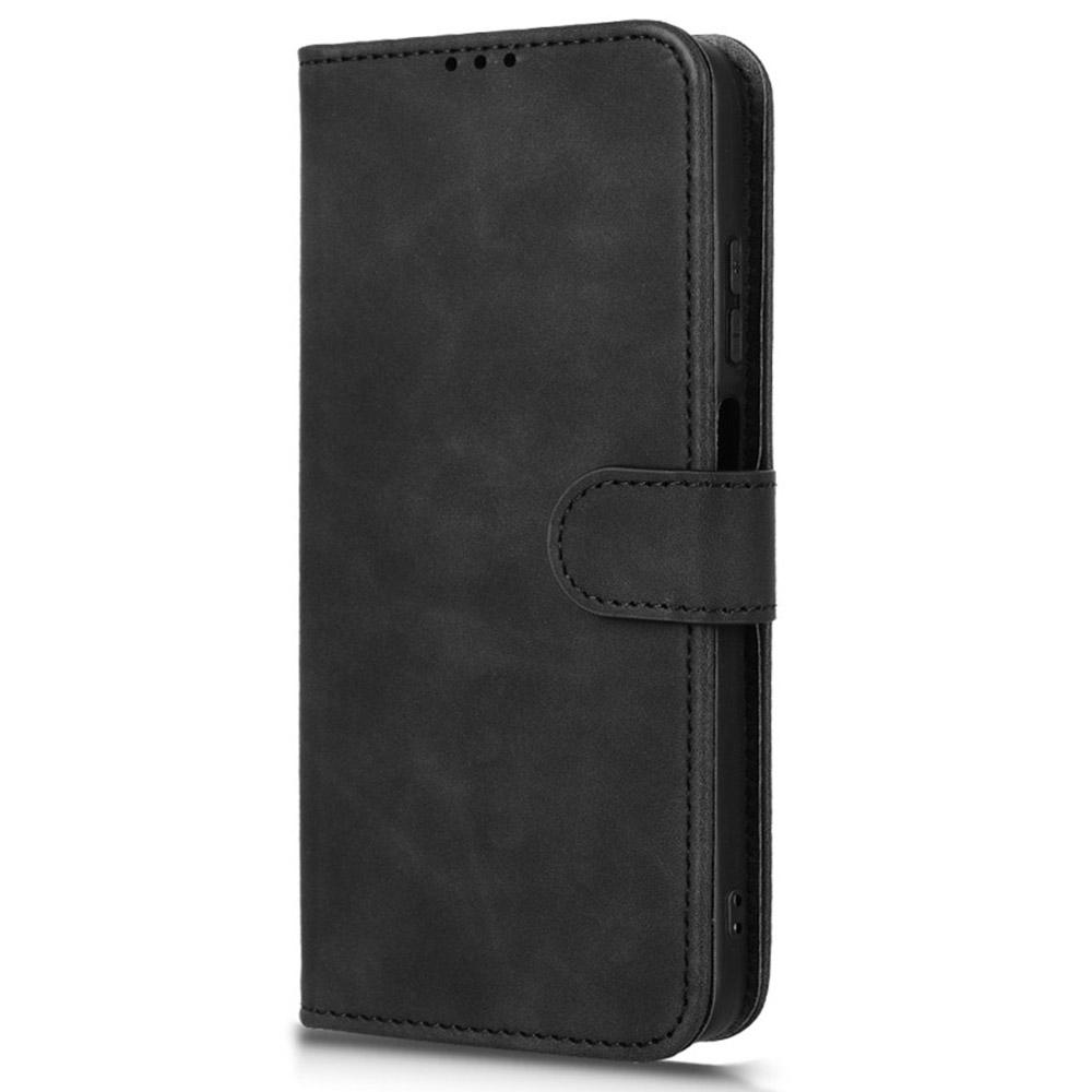 For Motorola Moto G05 4G/E15 4G Leather Case Skin Feel Anti Drop Wallet Flip Phone Cover