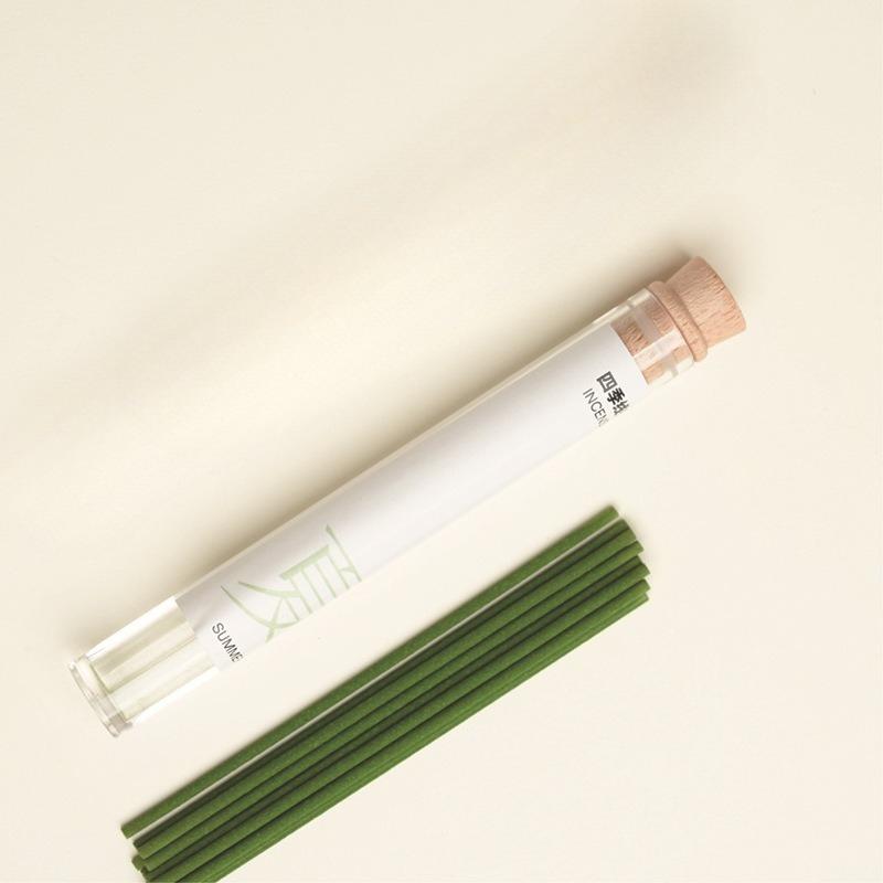 Colorati Bastoncini di Incenso Quattro Stagioni Legno di Agar Giapponese Sandalo Aromaterapia da Interno Yoga Rimozione Odori