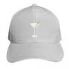 Dry Martini Cocktail Baseball Cap Casual Daily Wear Quick Dry Performance Cotton Twill Breathable