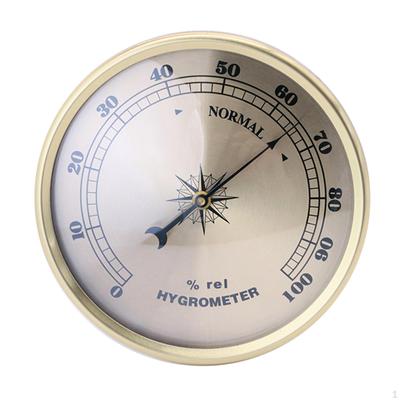 Round Hygrometer Wall Hanging Humidity Meter Indicator Measurement for Indoor Household