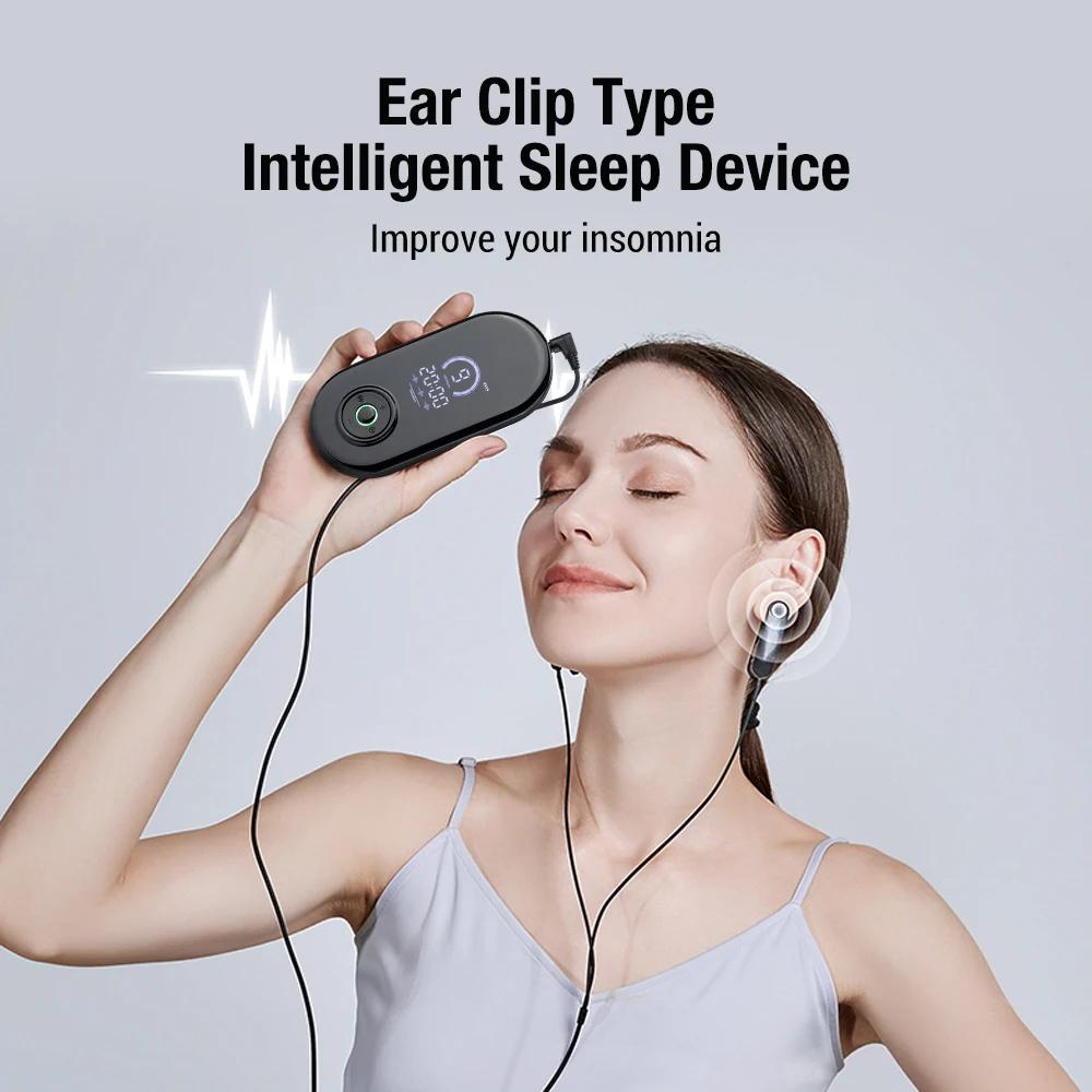 CES Sleep Aid Device with Microcurrent Stimulation | Portable Relaxation Tool for Calmness & Restful Sleep | Head Comfort Accessory
