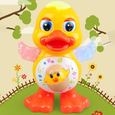 Light-Up Dancing Duck Toy Interactive Musical Swinging And Luminous Effects Boys And Girls Baby Toy