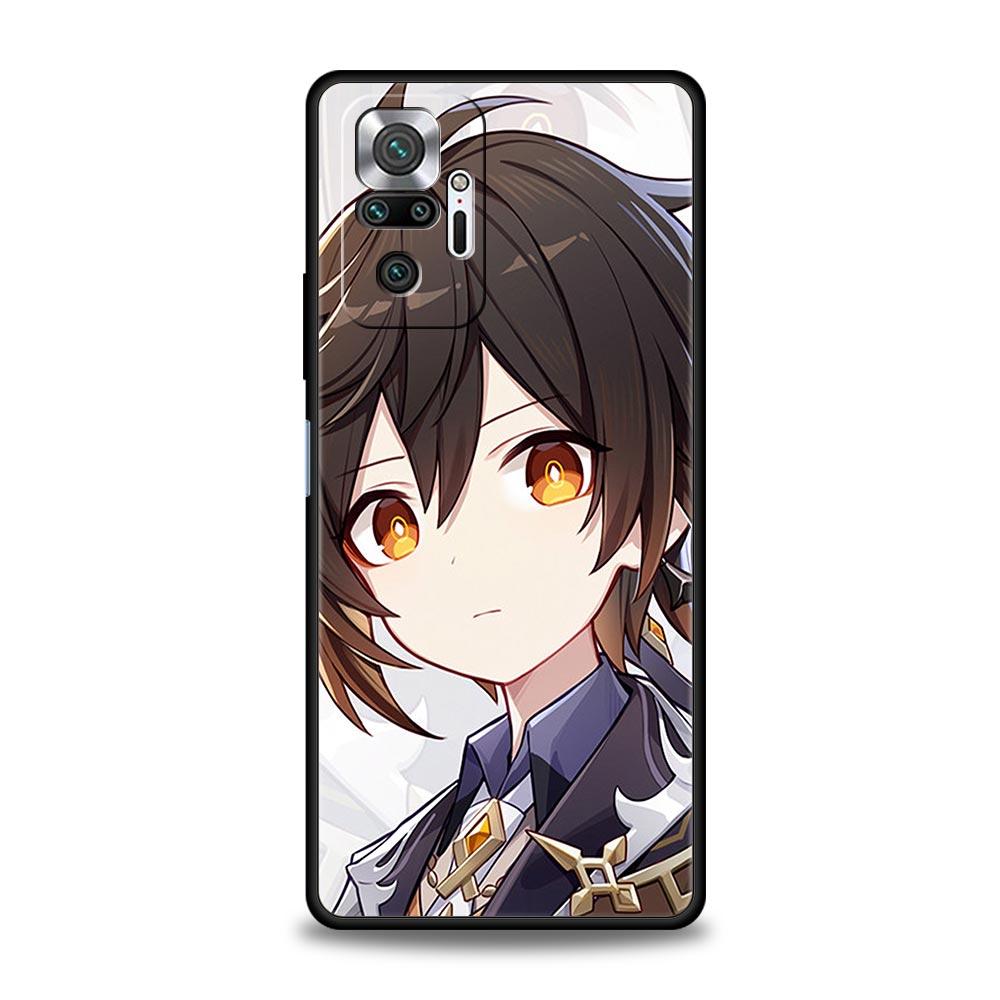 Genshin Impact Game Phone Case For Xiaomi Redmi Note 12 11 10 Pro Plus 10S 9S 9 9T 8T 9C 9A 8 7 K40 Gaming Silicone Cover