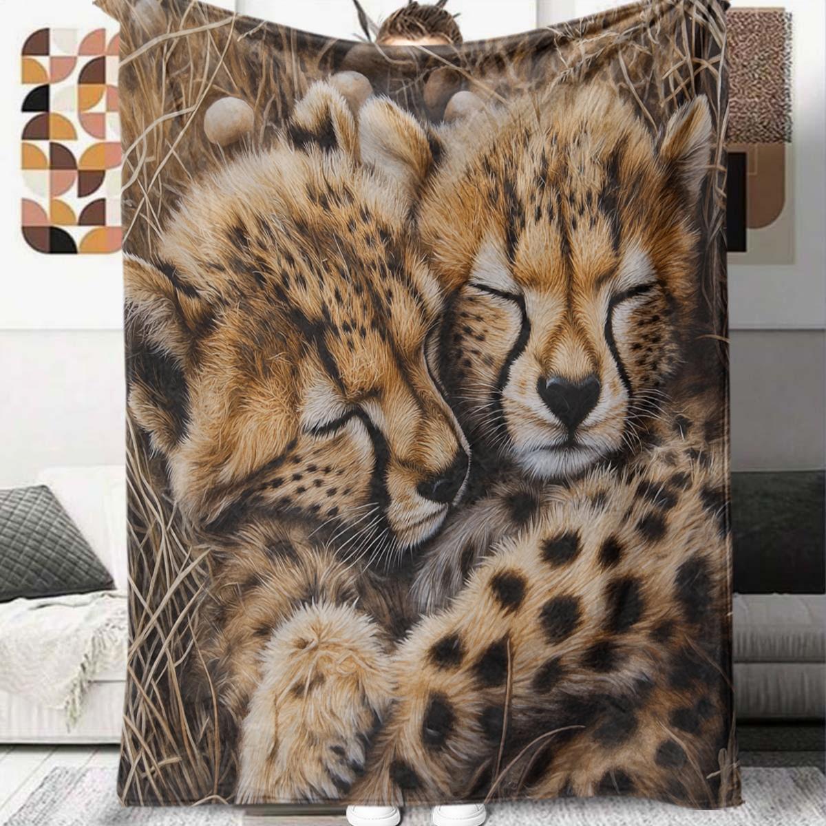 

1Pc Cartoon Print Flannel Blanket, High quality Comfortable for All Seasons, Home Decor, Warmth and Comfort, Perfect for Christmas Birthday Gift 80cm x 120cm