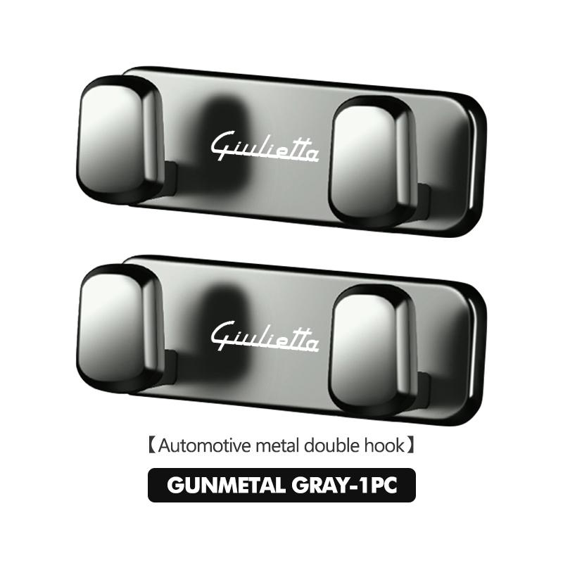 2026 Heißer Aufkleber Multifunktionales Auto-Logo Selbstklebender Haken Schlüsselaufbewahrung Halter Befestigungshalter Zubehör Für Alfa Romeo Giulia