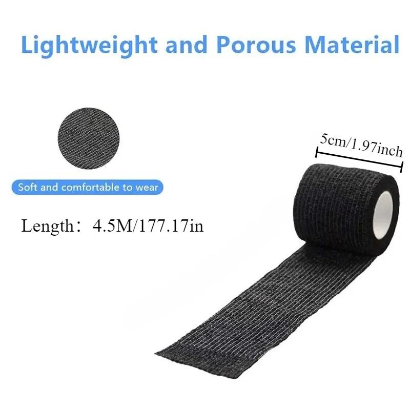 1/3pcs Non-woven Self-adhesive Elastic Bandage Breathable Non-sticky Hair Pet Finger Wrist Ankle Sports Protective Bandage