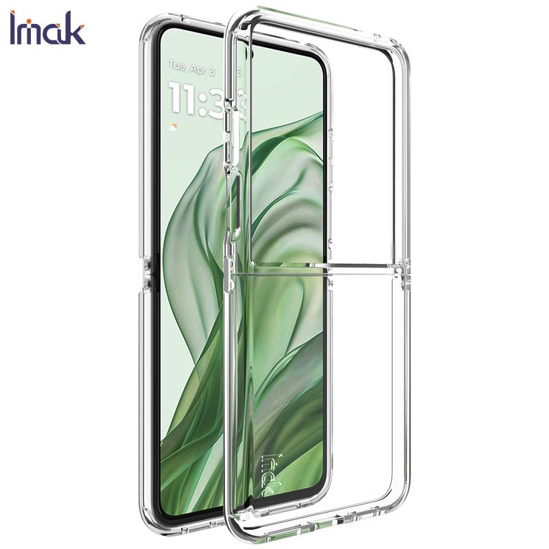 

Для Moto Razr 50 Ultra Razr+ 2024 чехол для телефона IMAK Airbag Stealth Case UX-6 Series Moto Razr 50 Ultra белый