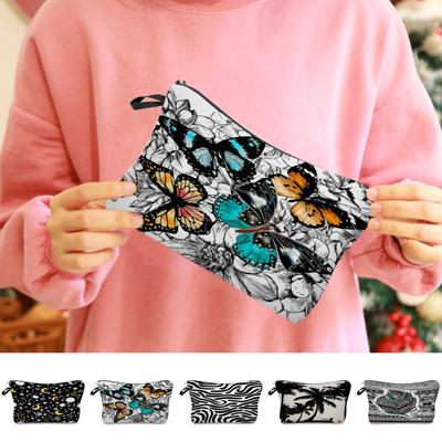 Stylish Cosmetic Bag Moon Stars Portable Storage