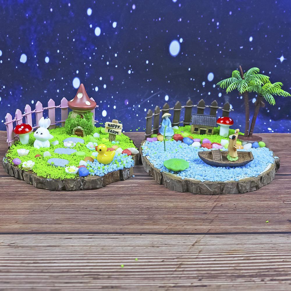 DIY Micro Landscape Decoration Kit: Creative Educational Birthday Gift for Girls