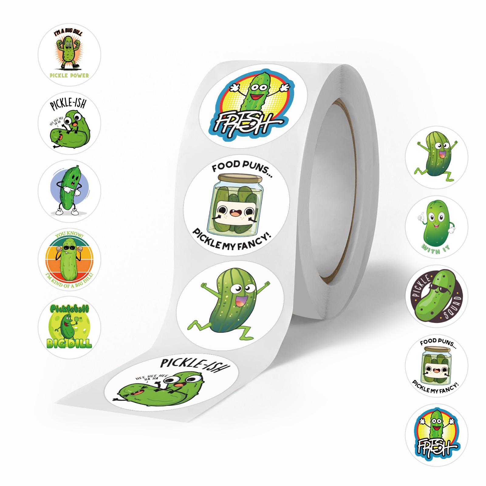 

500 Creative Kimchi Washi Tape Stickers for DIY and Decoration – Perfect for Guitars, Notebooks, and Planners