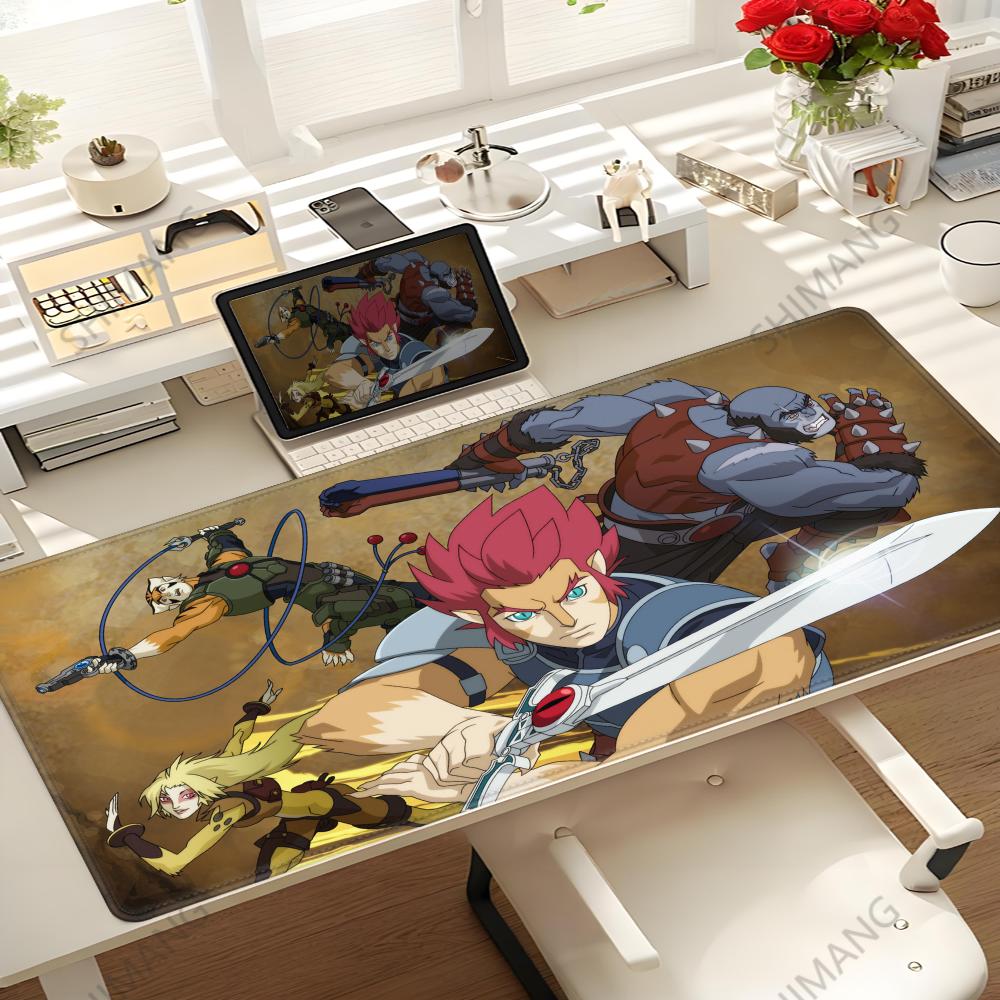 Thundercats Computer Mouse Pad Gamer Playmat Large Desk Mat Keyboard Gaming Mats Xxl Mousepad Speed Deskmat Deskpad Moused Pads