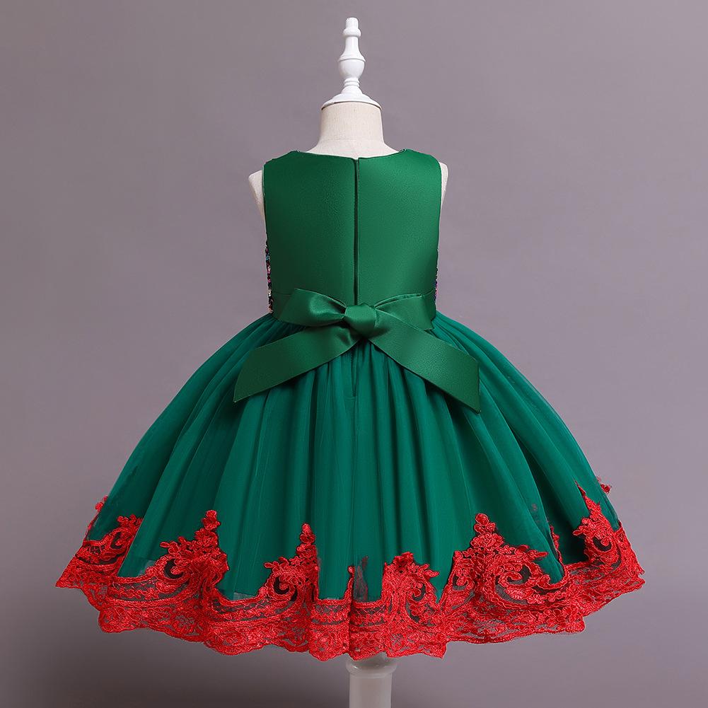 Children's Clothing Girls Sequined Princess Dress Gifts Sparkling Kids Birthday Dress Elegant Soft Party Dress Ball Gown for Girls